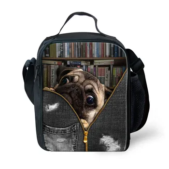 Denim Bulldogs Funny Design Lunch Bags for Kids Insulated Lunchbags Reusable Snack Picnic Container Thermal Lunchbox Foodbags
Denim Bulldogs Funny Design Lunch Bags for Kids Insulated Lunchbags Reusable Snack Picnic Container Thermal Lunchbox Foodbags