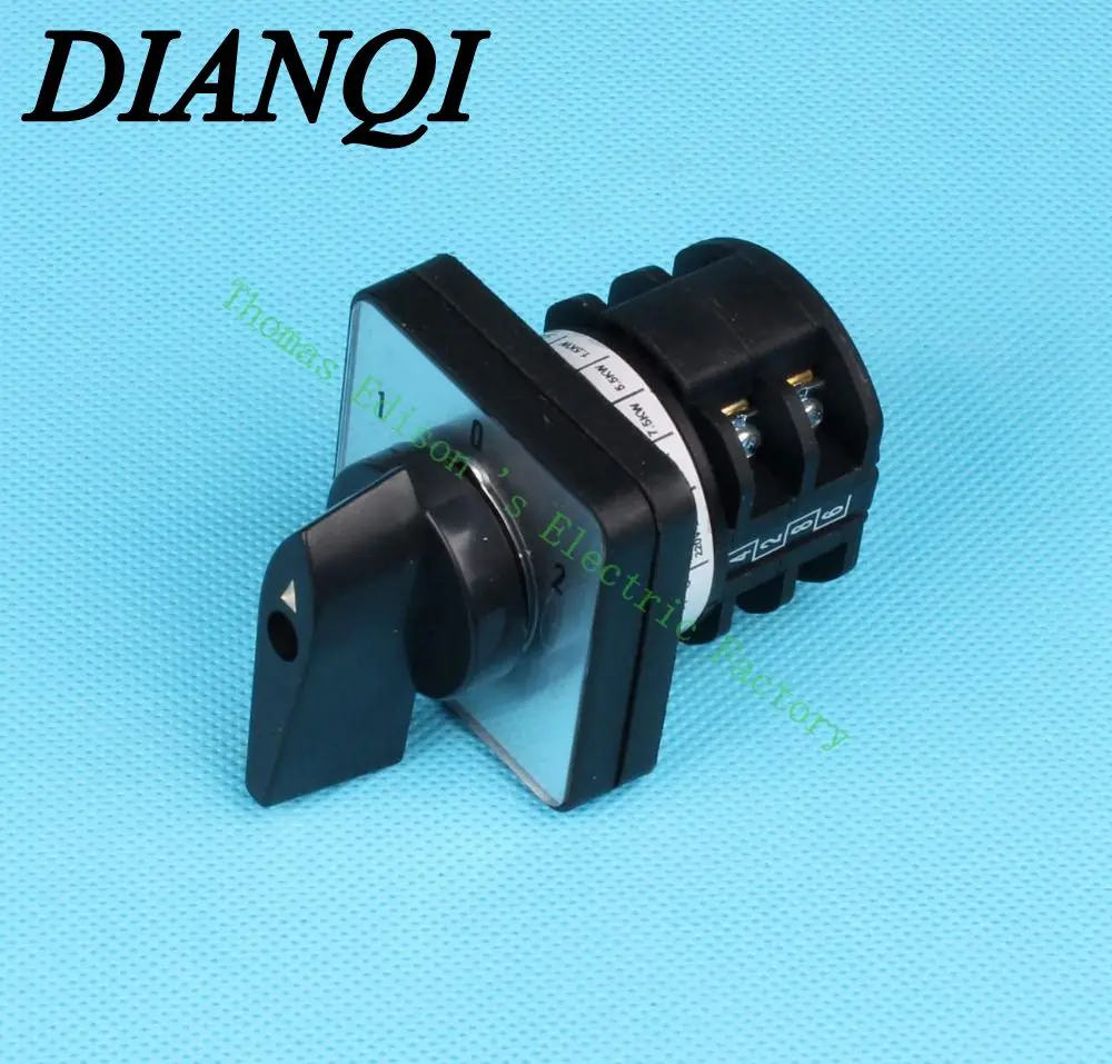 lw8 changeover switch lw8-20/2 20a 380v Universal Changeover combination switch 3 position 2 knots black colour
lw8 changeover switch lw8-20/2 20a 380v Universal Changeover combination switch 3 position 2 knots black colour