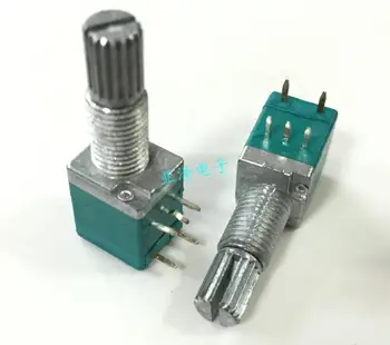 2PCS/LOT LJV high quality RK097 type precision potentiometer, single band switch, B20K saw tooth, long shaft, 18MM long thread
2PCS/LOT LJV high quality RK097 type precision potentiometer, single band switch, B20K saw tooth, long shaft, 18MM long thread