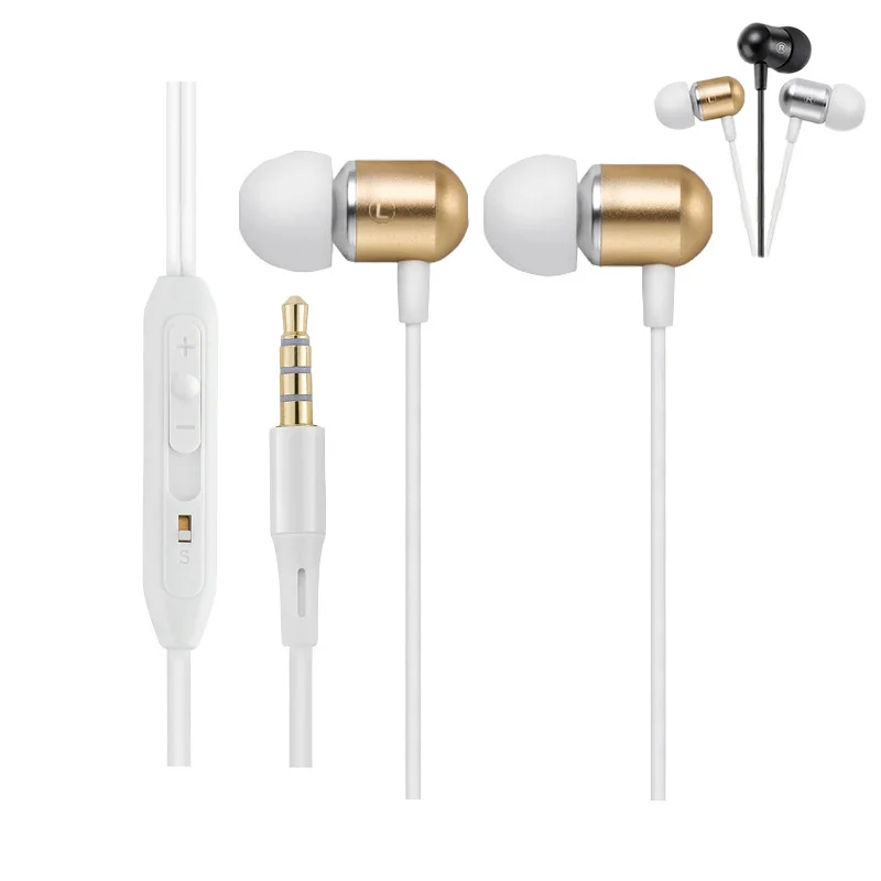 3.5mm Plug Earphone In-Ear Sport Earphones with mic for iPhone Xiaomi Samsung Bass Sound Headset fone de ouvido auriculares MP3
3.5mm Plug Earphone In-Ear Sport Earphones with mic for iPhone Xiaomi Samsung Bass Sound Headset fone de ouvido auriculares MP3