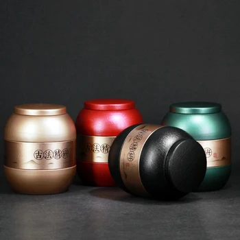 Large Capacity Scrub Tinplate Tin Storage Tea Containers Cans Chinese Simple Lightweight Sealed Jar Multifunctional Solid Bottle
Large Capacity Scrub Tinplate Tin Storage Tea Containers Cans Chinese Simple Lightweight Sealed Jar Multifunctional Solid Bottle
