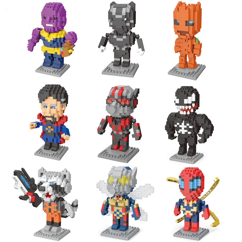CHENG WANG Avengers Endgame Building Blocks Marvel Avengers Series Iron Man Dr. Singer Defensive Building Block Doll Toy
CHENG WANG Avengers Endgame Building Blocks Marvel Avengers Series Iron Man Dr. Singer Defensive Building Block Doll Toy