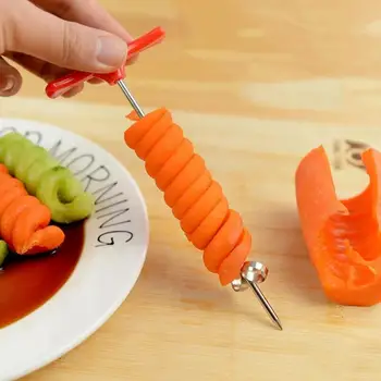 1pcs Vegetables Spiral Knife Potato Carrot Cucumber Salad Chopper Manual Spiral Screw Slicer Carving Tool
1pcs Vegetables Spiral Knife Potato Carrot Cucumber Salad Chopper Manual Spiral Screw Slicer Carving Tool