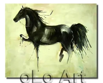 Wild Animal Horse Hand Painted Oil Painting On Canvas Abstract Modern Wall Decor Art oLo PD012
Wild Animal Horse Hand Painted Oil Painting On Canvas Abstract Modern Wall Decor Art oLo PD012