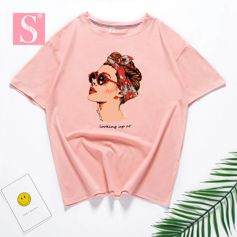 STVY 2019 Summer Harajuku T-shirts For Women Cotton Female T-Shirt Women Tops Avatar Printed Tee Shirt Femme Size S-2XL 9 Colors
STVY 2019 Summer Harajuku T-shirts For Women Cotton Female T-Shirt Women Tops Avatar Printed Tee Shirt Femme Size S-2XL 9 Colors