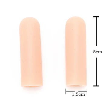 1 Pair Portable Silicone Toe Tube Reduce Cracked Skin Pain By Corn Blisters Gel Finger Protector
1 Pair Portable Silicone Toe Tube Reduce Cracked Skin Pain By Corn Blisters Gel Finger Protector