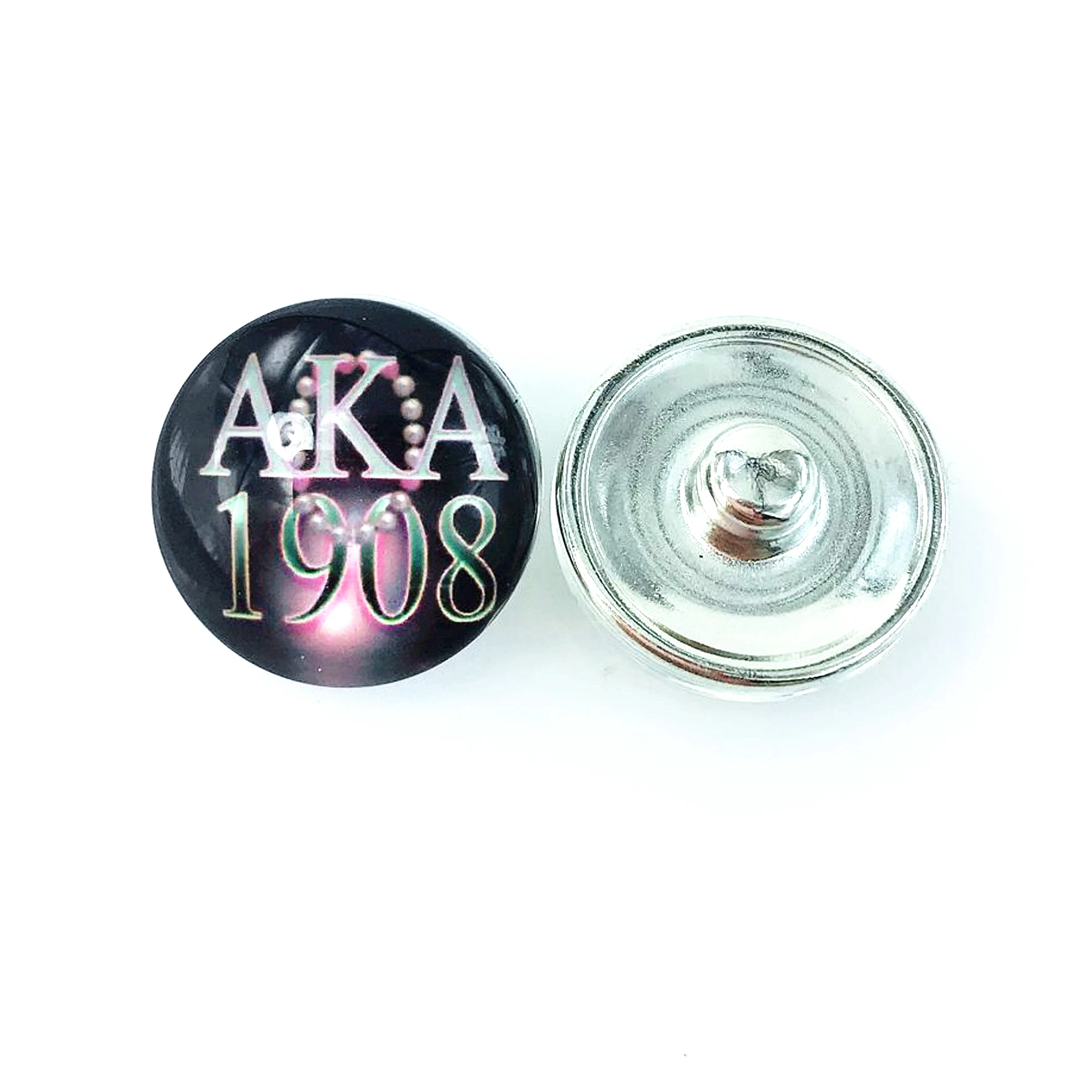 10pcs Alpha Kapp a Alpha Sorority snap button charm black 1908 aka snap charm fit 18mm snap button bracelet/necklace jewelry
10pcs Alpha Kapp a Alpha Sorority snap button charm black 1908 aka snap charm fit 18mm snap button bracelet/necklace jewelry