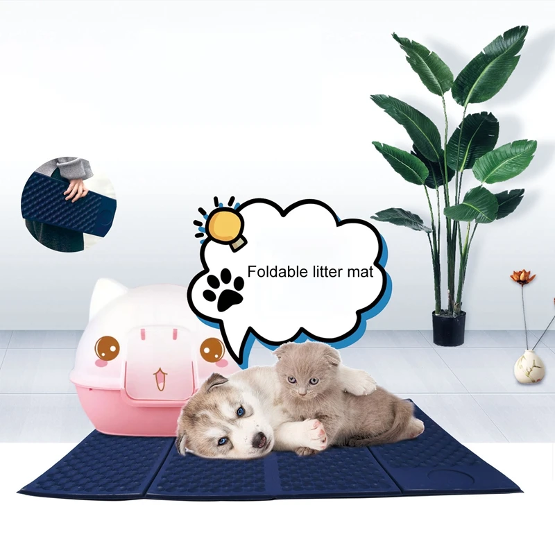 Foldable Cat Litter Mat Litter EVA Mat for Litter Cat Kitten Pet Littler Mat Products Waterproof Trapper Pad Double-layer
Foldable Cat Litter Mat Litter EVA Mat for Litter Cat Kitten Pet Littler Mat Products Waterproof Trapper Pad Double-layer