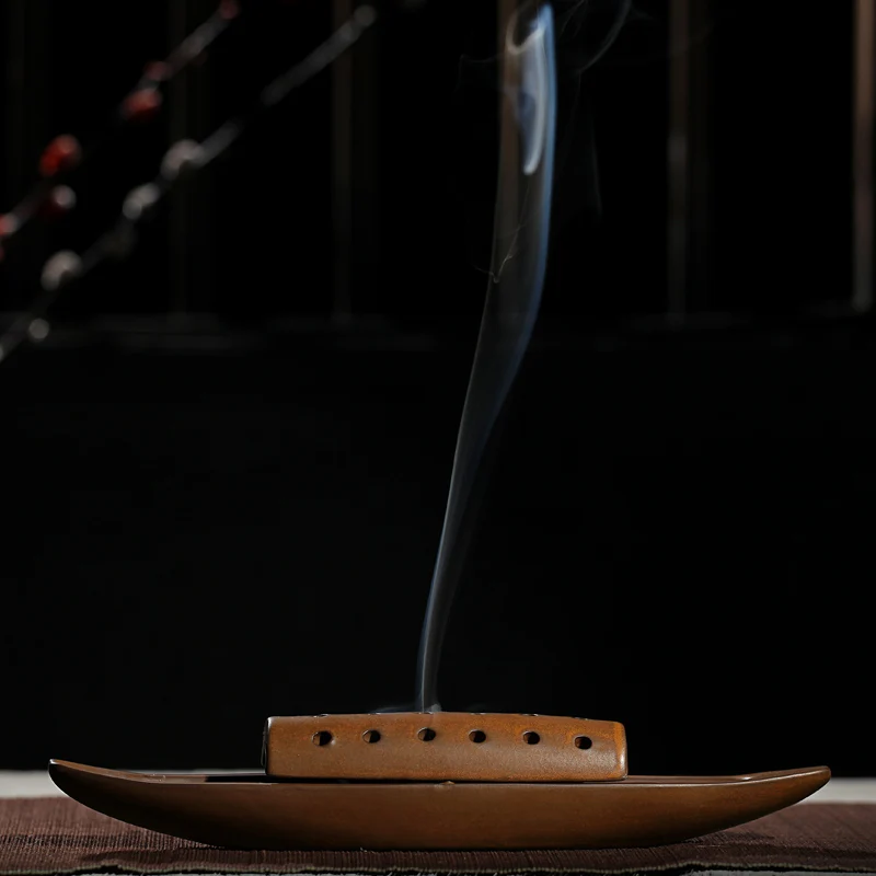 Ceramic Stick Incense Holder + Incense Sticks Gift Box Packed Aromatic Incense Burner Set for Home Office Living Room
Ceramic Stick Incense Holder + Incense Sticks Gift Box Packed Aromatic Incense Burner Set for Home Office Living Room