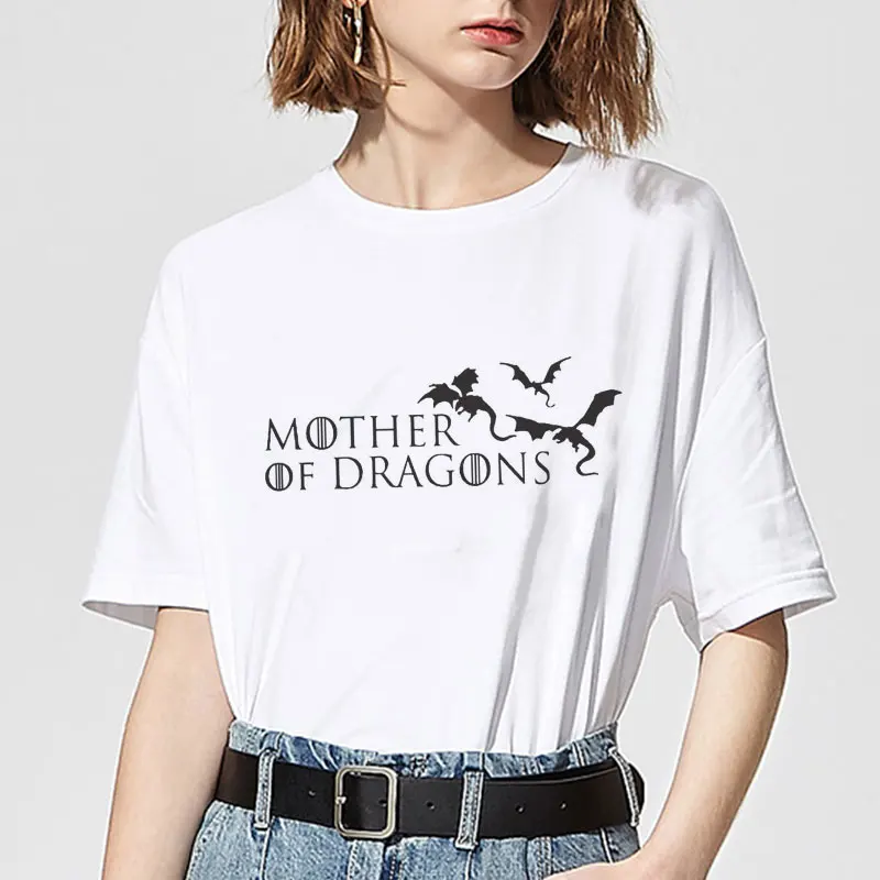 Dracarys T Shirt Mother Of Dragon Women T-Shirts Summer Tshirt Harajuku Top Tees Vogue Aesthetic Clothing Vintage Camisetas
Dracarys T Shirt Mother Of Dragon Women T-Shirts Summer Tshirt Harajuku Top Tees Vogue Aesthetic Clothing Vintage Camisetas