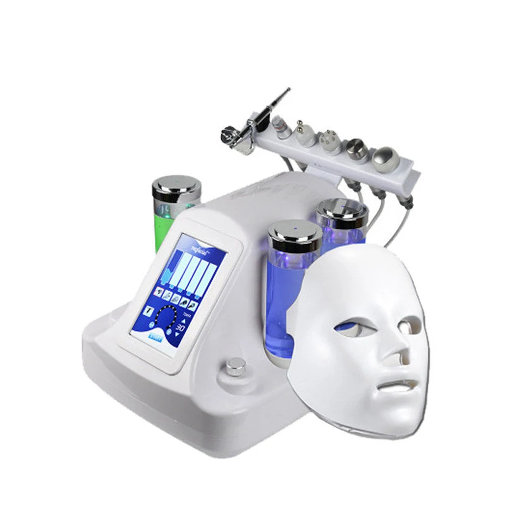 7 in 1 Vacuum Face Cleaning Hydro Water Oxygen Jet Peel Machine Pore Cleaner Facial Massage Skin Care BIO light RF Beauty Device
7 in 1 Vacuum Face Cleaning Hydro Water Oxygen Jet Peel Machine Pore Cleaner Facial Massage Skin Care BIO light RF Beauty Device