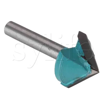 90 Degree Double-edged 6mmx22mm 3D Groove Router Bit Engraving