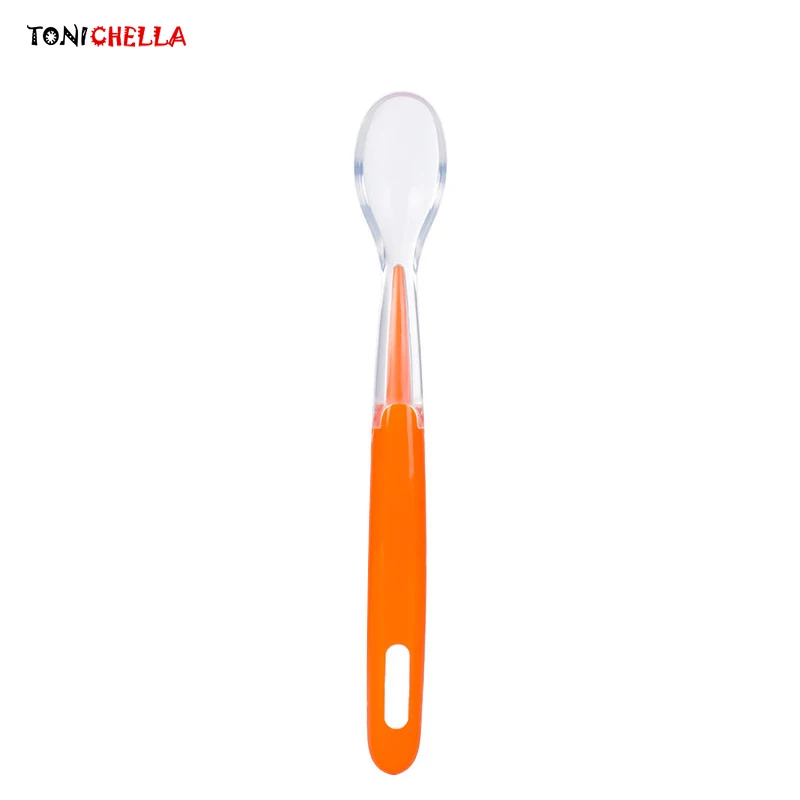 Baby Silicone Spoon Milk Medicine Feeding Tableware Rice Cereal Dinnerware Infant Training Dishes Learning Spoons T0553
Baby Silicone Spoon Milk Medicine Feeding Tableware Rice Cereal Dinnerware Infant Training Dishes Learning Spoons T0553