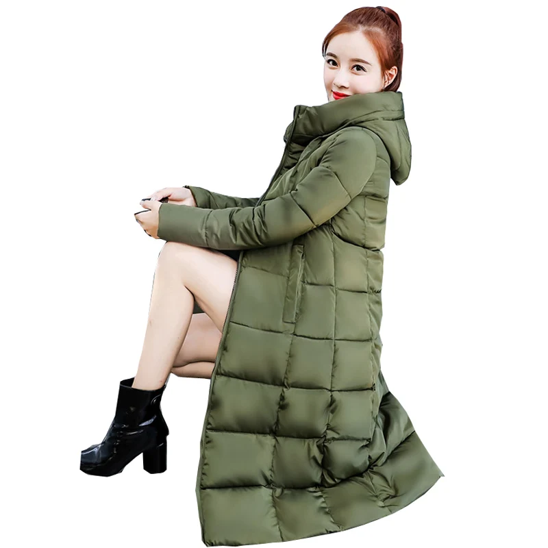 Fashion Women 2019 Solid Winter New Fashions Long Thickened Hooded Down Parka Winter Jacket Women Parka 905
Fashion Women 2019 Solid Winter New Fashions Long Thickened Hooded Down Parka Winter Jacket Women Parka 905