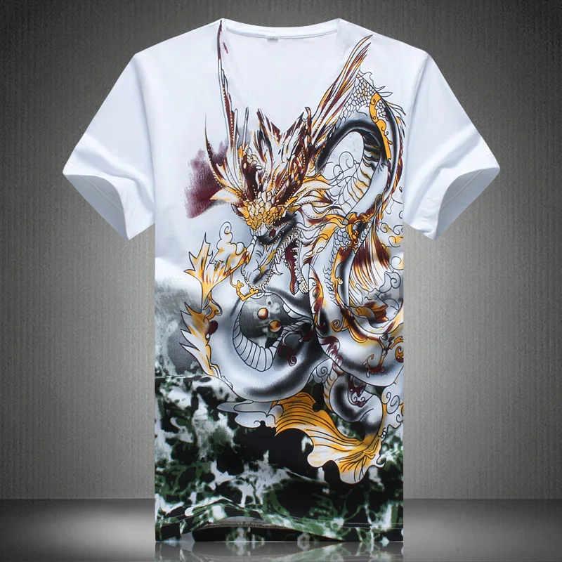NO.8819 Creative dragon pattern rhinestone luxury short sleeve t shirt Summer 2019 New quality cotton boutique t shirt men M-5XL
NO.8819 Creative dragon pattern rhinestone luxury short sleeve t shirt Summer 2019 New quality cotton boutique t shirt men M-5XL
