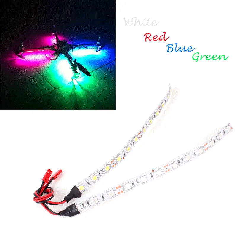 

RC 20cm 12 LED 5050 Strip Lights With JST Connector For FPV Quadcopter #64906