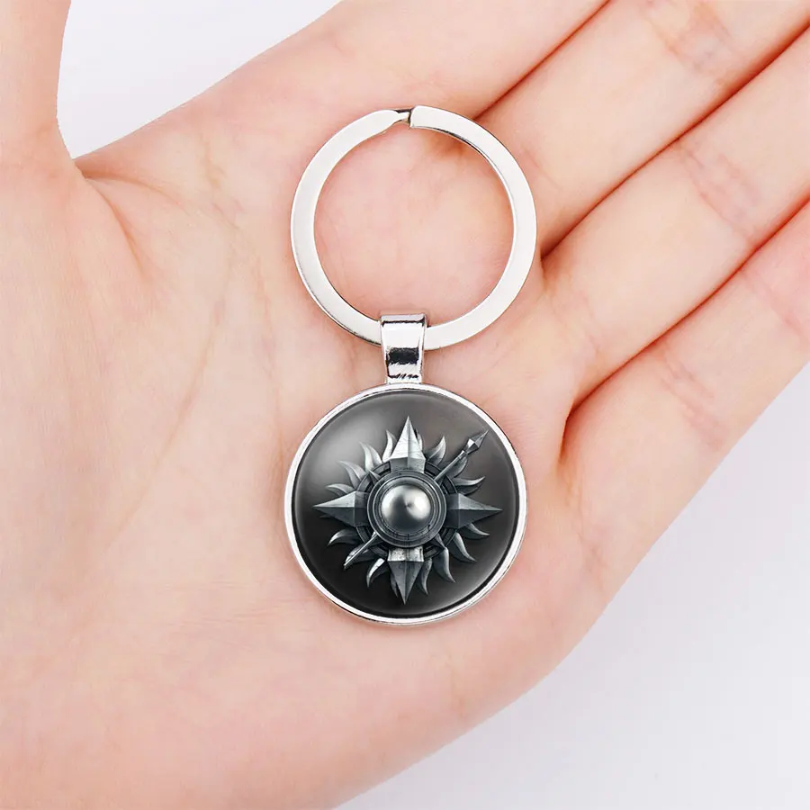 Silver Color Popular Game Of Thrones Key Chains House Stark Wolf Head Glass Cabochon Key Holder Direwolf Keyring
Silver Color Popular Game Of Thrones Key Chains House Stark Wolf Head Glass Cabochon Key Holder Direwolf Keyring