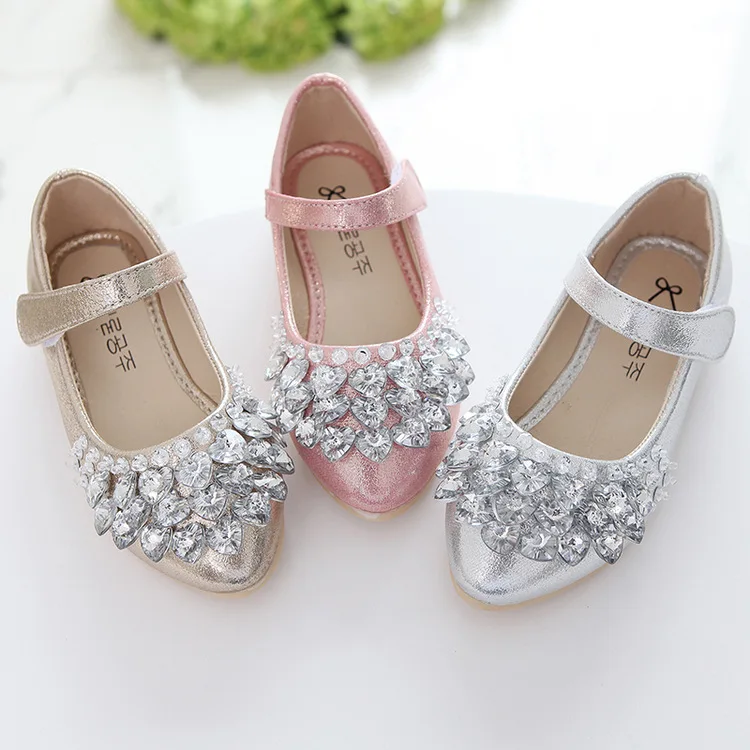 Girls Shoes Crystal Princes Shoes Baby Flats Rhinestone Big Girl Party Shoes Kids Children Single Shoe For 1-13 Years Old
Girls Shoes Crystal Princes Shoes Baby Flats Rhinestone Big Girl Party Shoes Kids Children Single Shoe For 1-13 Years Old