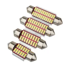 

Festoon 31mm 36mm 39mm 42mm LED Bulb C5W C10W Super Bright 4014 SMD Canbus Error Free Auto Interior Doom Lamp Car Styling Light