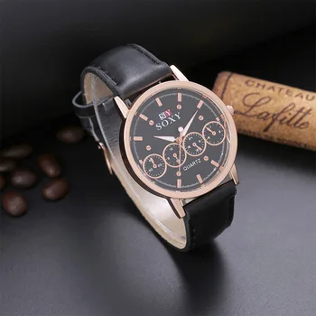 2019 SOXY Business Brand Man Pointer Watches Luxury Leather Men Watch Fashion Quartz Men's Watch erkek kol saat For dropshipping
2019 SOXY Business Brand Man Pointer Watches Luxury Leather Men Watch Fashion Quartz Men's Watch erkek kol saat For dropshipping