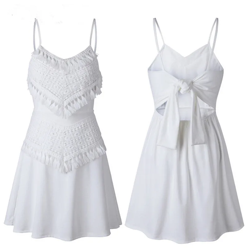 Hot Women Sexy Summer Dresses New 2018 Ladies Bodycon Bandage Evening Tassel Suspenders Mini Dress Female Braces Dresses Vestido
Hot Women Sexy Summer Dresses New 2018 Ladies Bodycon Bandage Evening Tassel Suspenders Mini Dress Female Braces Dresses Vestido