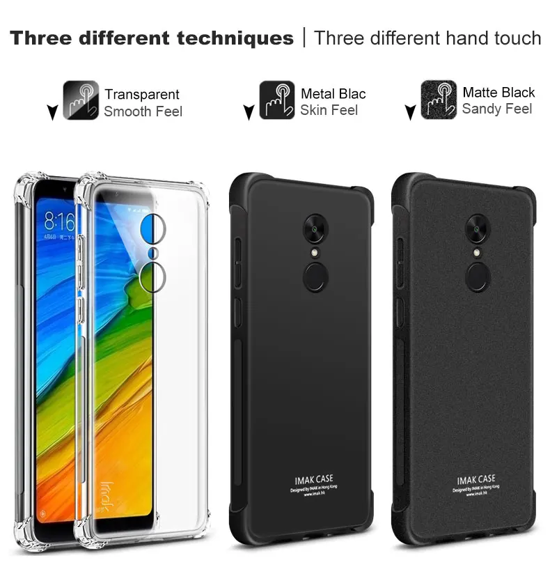 Original Imak Cover for Xiaomi Redmi 5 Plus Case TPU Silicone Case for Xiaomi Redmi 5Plus Back Cover + Screen Protector
Original Imak Cover for Xiaomi Redmi 5 Plus Case TPU Silicone Case for Xiaomi Redmi 5Plus Back Cover + Screen Protector