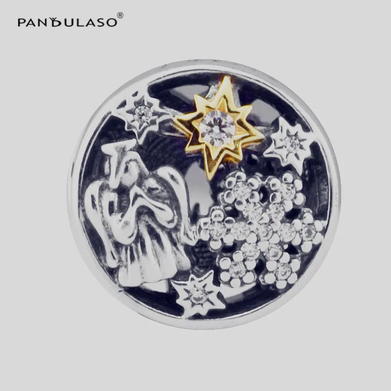 Pandulaso Winter Fashion Jewelry Fit DIY Silver Bracelets Celestial Wonders Angel Snow Star Crystal Beads for Jewelry Making
Pandulaso Winter Fashion Jewelry Fit DIY Silver Bracelets Celestial Wonders Angel Snow Star Crystal Beads for Jewelry Making