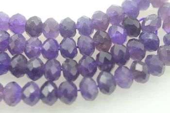 AA loose beads amethyst ROUNDEL FACERED 8*10MM nature beads for making jewelry necklace 14inch FPPJ wholesale
AA loose beads amethyst ROUNDEL FACERED 8*10MM nature beads for making jewelry necklace 14inch FPPJ wholesale