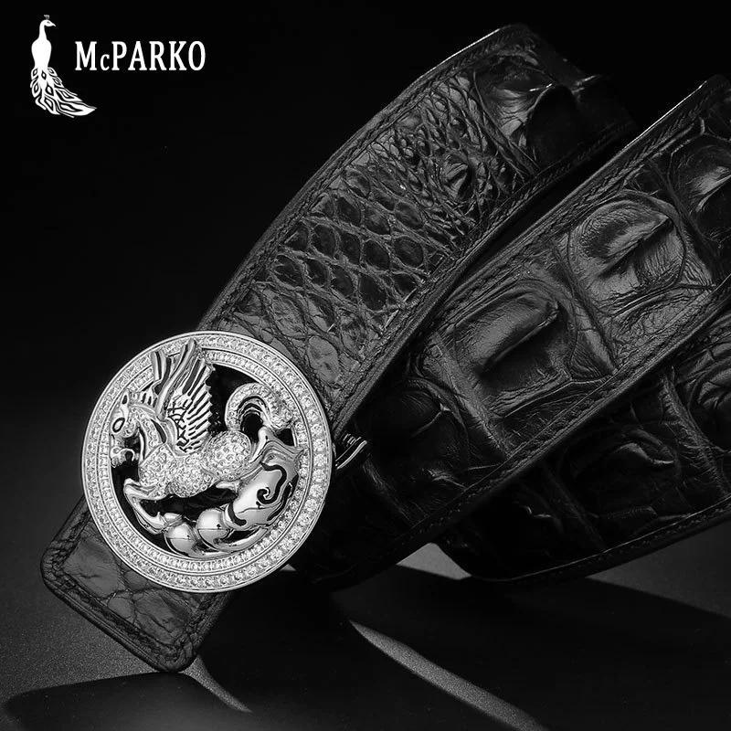 Precious crocodile belt men Luxury genuine leather alligator waist belt 3.8cm Black Brown Belt buckle with Rhinestone
Precious crocodile belt men Luxury genuine leather alligator waist belt 3.8cm Black Brown Belt buckle with Rhinestone