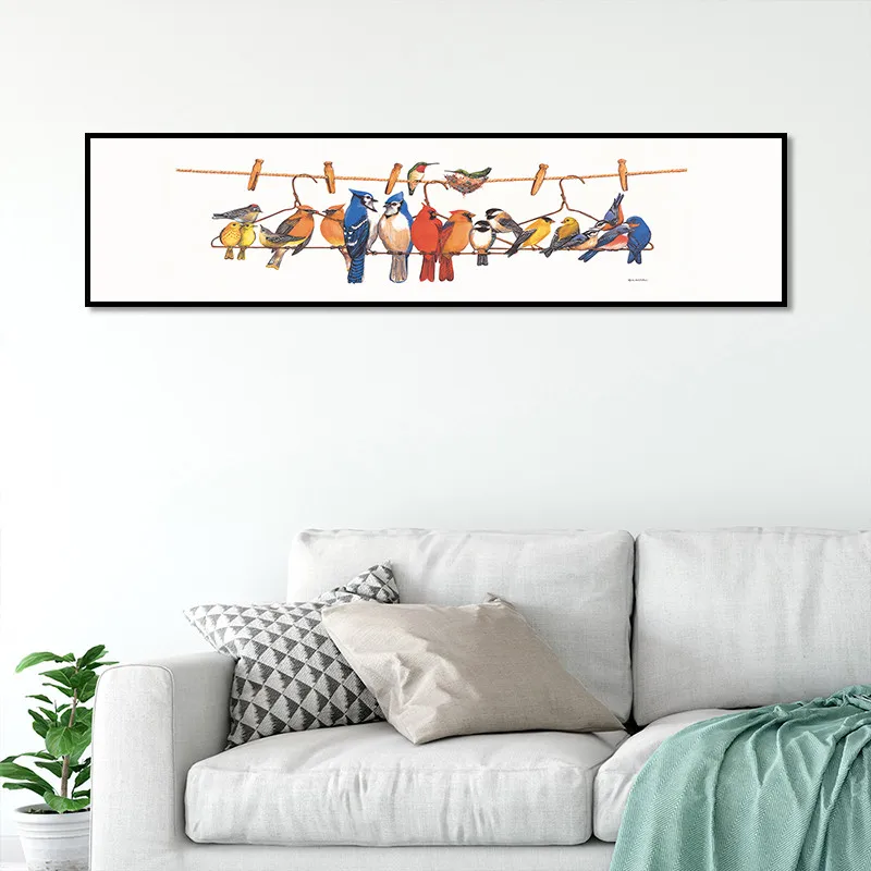 Hot sale Nordic style bird A clip String Coat hanger Art Canvas Poster and Print Canvas Painting Decorative Wall Decor P0079
Hot sale Nordic style bird A clip String Coat hanger Art Canvas Poster and Print Canvas Painting Decorative Wall Decor P0079