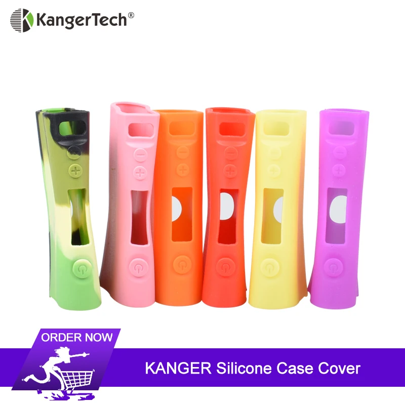 

1PC Colorful Mini Silicone Case Cover Skin Fashion Dust Covers For Kanger Tech KANGER SUBOX HOT Gift