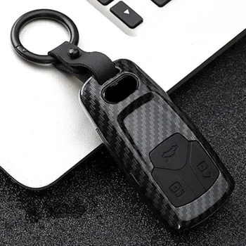 Carbon Fiber ABS For Audi A4 A5 S4 S5 B9 8W Q7 4M Q5 TT TTS RS Coupe Roadster 2017 2018 Smart Remote Fob Key Case Shell Cover
Carbon Fiber ABS For Audi A4 A5 S4 S5 B9 8W Q7 4M Q5 TT TTS RS Coupe Roadster 2017 2018 Smart Remote Fob Key Case Shell Cover
