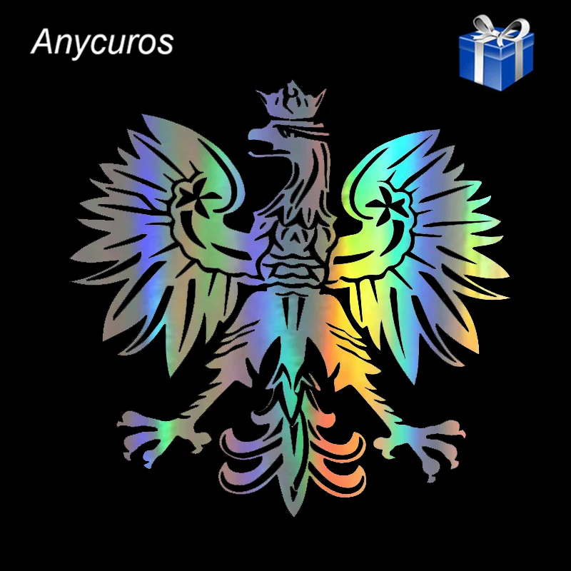Anycuros Polish Eagle Poland Symbol Fashion Car Stickers Animal Pattern Car Styling Decal Black/Silver/Laser 15.2*15.1CM
Anycuros Polish Eagle Poland Symbol Fashion Car Stickers Animal Pattern Car Styling Decal Black/Silver/Laser 15.2*15.1CM