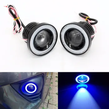 3 inch 76mm Car Universal COB LED Angel Eyes Light 1200LM Fog Lamp W/ Lens Auto DRL Driving Light Daytime Running Lights Blue
3 inch 76mm Car Universal COB LED Angel Eyes Light 1200LM Fog Lamp W/ Lens Auto DRL Driving Light Daytime Running Lights Blue
