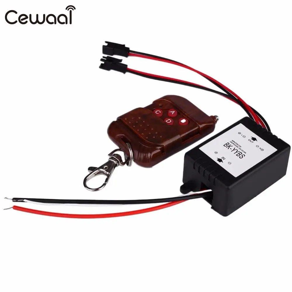 Cewaal Hot 12V 3.2A Wireless Remote Control Module W/Strobe Flash For Car Vehicle Trucks Lamp Bulbs Light LED Strips
Cewaal Hot 12V 3.2A Wireless Remote Control Module W/Strobe Flash For Car Vehicle Trucks Lamp Bulbs Light LED Strips