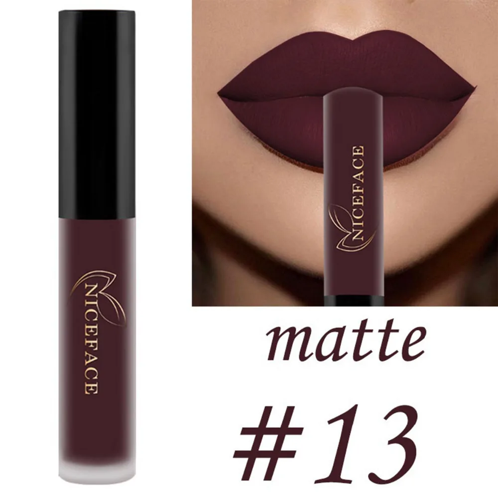 Moisturizer and shining Velvet Lipstick Lip Sexy Long Lasting Waterproof Ultra Matte Liquid Lipsticks Cosmetics Beauty Make up
Moisturizer and shining Velvet Lipstick Lip Sexy Long Lasting Waterproof Ultra Matte Liquid Lipsticks Cosmetics Beauty Make up