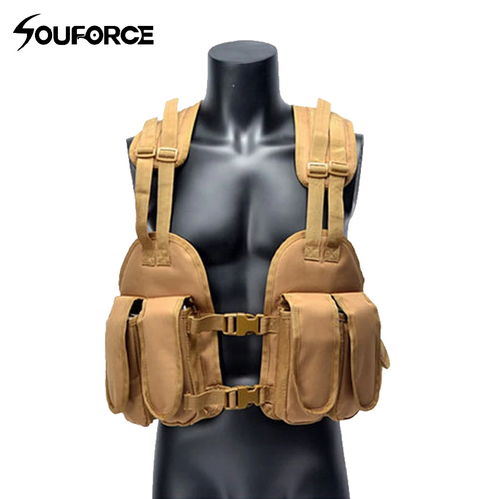 Camo Simple Military Vest Outdoor Multi-function Lightweight Combat Vest Sports Wear Hunting Vest CS Training Suits
Camo Simple Military Vest Outdoor Multi-function Lightweight Combat Vest Sports Wear Hunting Vest CS Training Suits