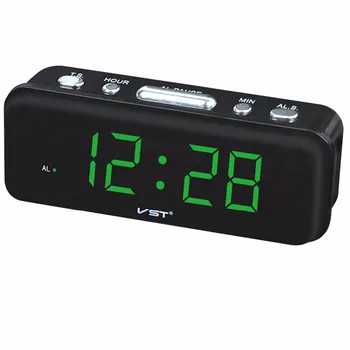 Large nubers display led alarm clock with EU plug AC power home electronic Wake up to buzzer clock Child gifts small alarm clock
Large nubers display led alarm clock with EU plug AC power home electronic Wake up to buzzer clock Child gifts small alarm clock