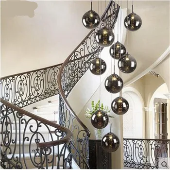 Modern Fashion Plated Crystal Glass Ball Dia 15cm Led G4 Pendant Light for Living Room Dining Room Entrance Stair 1/3/4/6 Heads
Modern Fashion Plated Crystal Glass Ball Dia 15cm Led G4 Pendant Light for Living Room Dining Room Entrance Stair 1/3/4/6 Heads