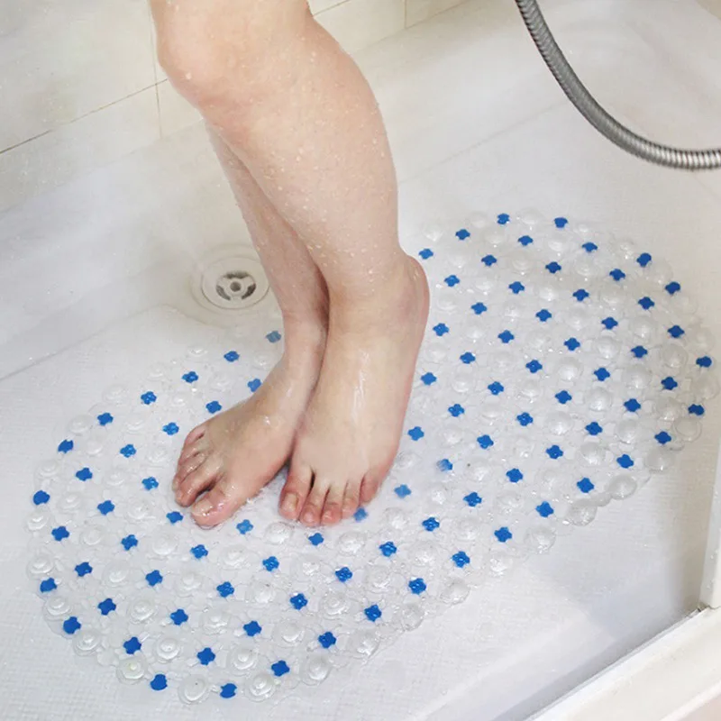 Non-slip Bath Mat Bathroom Transparent Toilet Bath Mats Shower Bath Mat For Baby Safety Plastic Point Bead Suction Massage Pad
Non-slip Bath Mat Bathroom Transparent Toilet Bath Mats Shower Bath Mat For Baby Safety Plastic Point Bead Suction Massage Pad