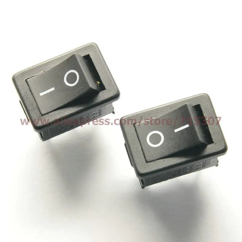PHISCALE 10pcs/lot 3 Pin 10A 125V 6A 250V Black Button Rocker Switch KCD1-102 On - Off Rocker Power Switches
PHISCALE 10pcs/lot 3 Pin 10A 125V 6A 250V Black Button Rocker Switch KCD1-102 On - Off Rocker Power Switches