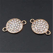 WKOUD 8pcs KC gold handmade crystal small drill ring charm alloy connector for fashion ladies DIY jewelry making A571
WKOUD 8pcs KC gold handmade crystal small drill ring charm alloy connector for fashion ladies DIY jewelry making A571