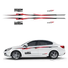 1Pair Red and Black Car SUV Vinyl Graphic Car Body sport Color stitching double stripes DIY Decals Sticker
1Pair Red and Black Car SUV Vinyl Graphic Car Body sport Color stitching double stripes DIY Decals Sticker