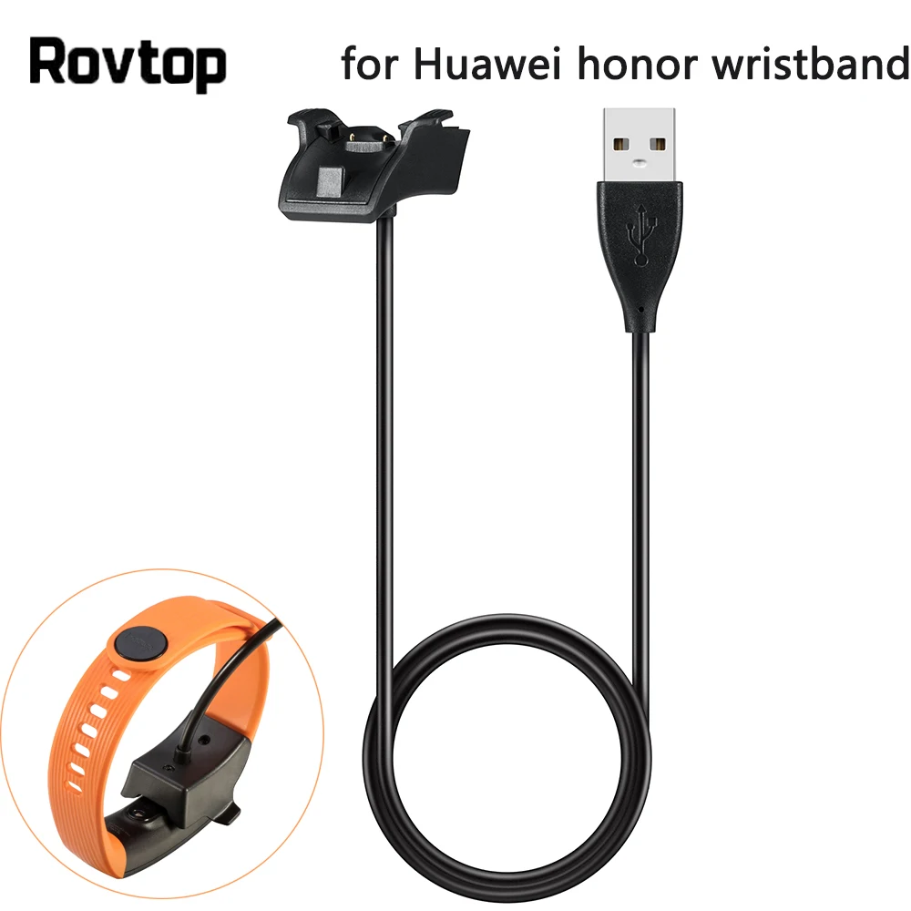 Rovtop 1m Charger for Huawei Honor Band 4 Standard Edition USB Charging Cable Cradle Dock Charger for Honor 3 Honor 4 Band 2 Pro
Rovtop 1m Charger for Huawei Honor Band 4 Standard Edition USB Charging Cable Cradle Dock Charger for Honor 3 Honor 4 Band 2 Pro