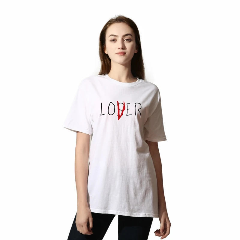 ROPALIA White Movie It Losers Club T Shirt Men Women Casual Short Sleeve Loser Lover It Inspired T-Shirt Tops tees s-xxxl
ROPALIA White Movie It Losers Club T Shirt Men Women Casual Short Sleeve Loser Lover It Inspired T-Shirt Tops tees s-xxxl