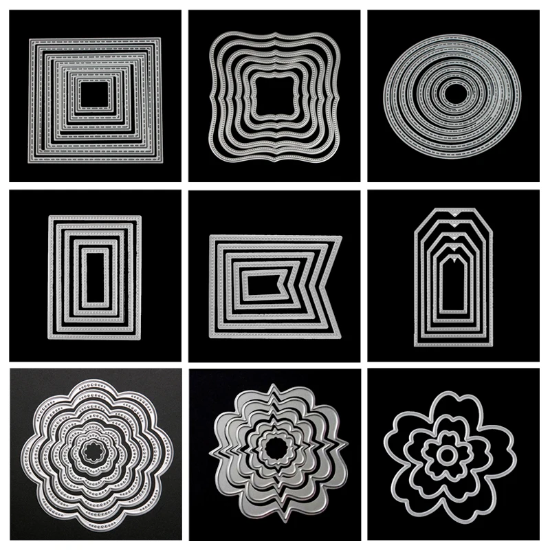 Circle Frame Metal Cutting Dies Stencils For DIY Scrapbooking Stamps Photo Album Embossing Paper Cards Making Decorative Crafts
Circle Frame Metal Cutting Dies Stencils For DIY Scrapbooking Stamps Photo Album Embossing Paper Cards Making Decorative Crafts