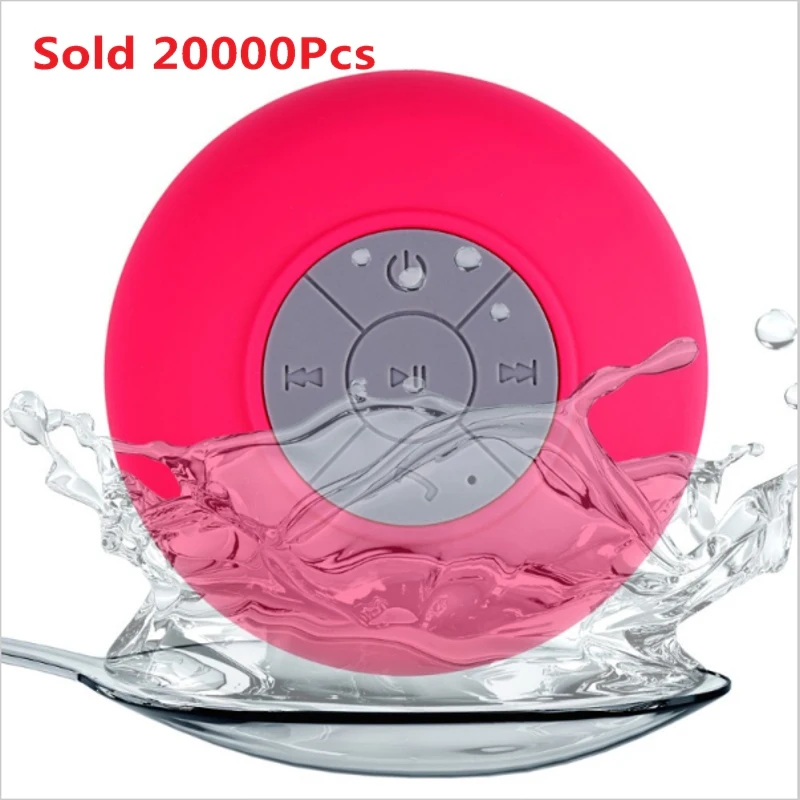 Portable Mini Water Resistant BTS-06 mini portable Shower Bluetooth Speaker Support Hands-free Calls for mobile phone packed
Portable Mini Water Resistant BTS-06 mini portable Shower Bluetooth Speaker Support Hands-free Calls for mobile phone packed