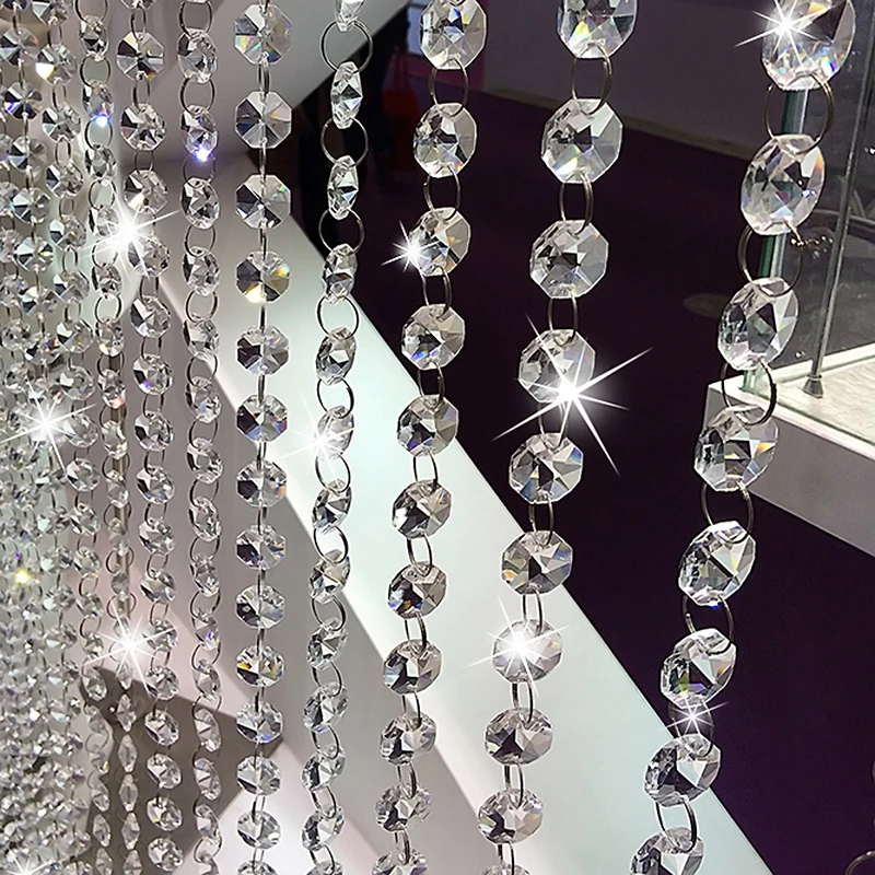 1M Diy Garland Diamond Acrylic Crystal Bead Curtain Acrylic Crystal Bead Curtain Craft Supplies for Wedding Party Decorations
1M Diy Garland Diamond Acrylic Crystal Bead Curtain Acrylic Crystal Bead Curtain Craft Supplies for Wedding Party Decorations