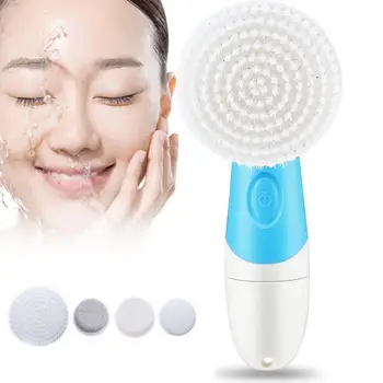 Facial Makeup Brushes 4 in 1 Electric Face Cleanser Skin Brush Waterproof Include Detachable Handle&4 Brush Head Massager Tools
Facial Makeup Brushes 4 in 1 Electric Face Cleanser Skin Brush Waterproof Include Detachable Handle&4 Brush Head Massager Tools