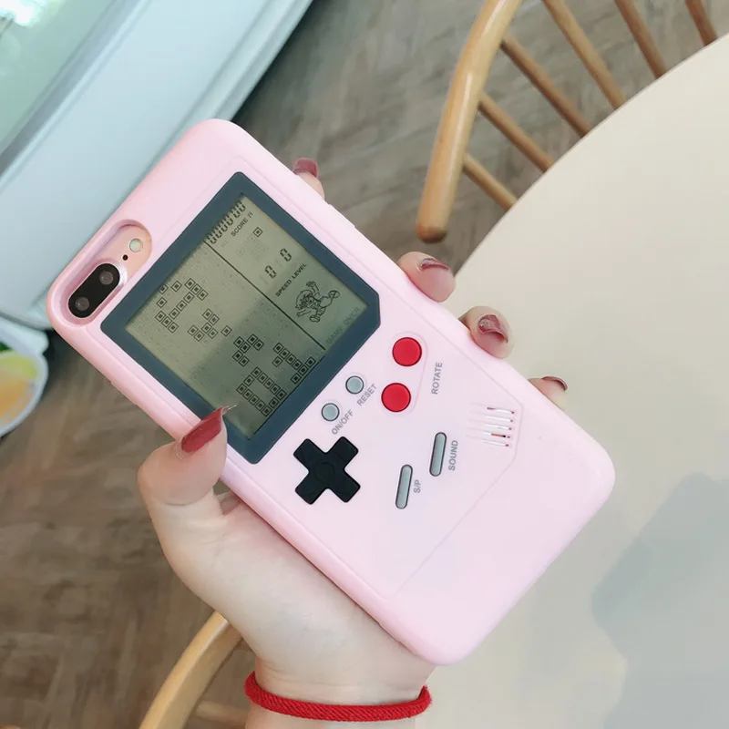 YISHANGOU Tetris Console Handheld Game Machine Phone Case For iPhone X 10 8 Plus Hard PC Plastic Cover For iPhone X 6 6S 7 Plus
YISHANGOU Tetris Console Handheld Game Machine Phone Case For iPhone X 10 8 Plus Hard PC Plastic Cover For iPhone X 6 6S 7 Plus